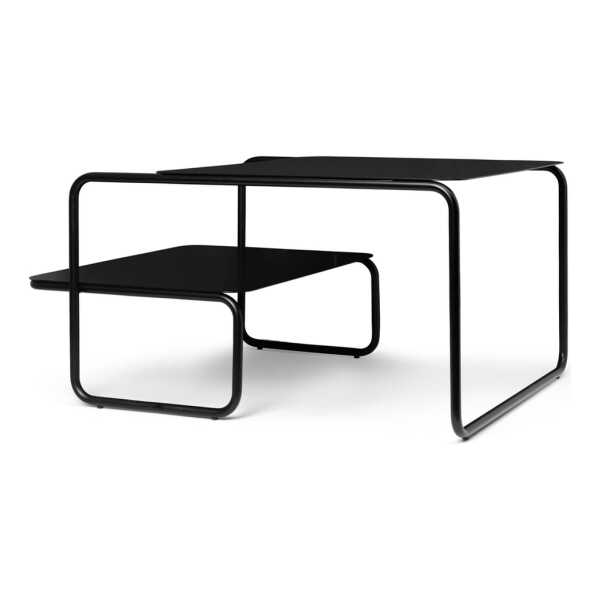 ferm LIVING - Level Couchtisch, 79 x 60 cm, schwarz