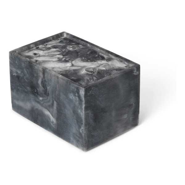 ferm LIVING Mist Aufbewahrungsbox 10x15 cm Charcoal