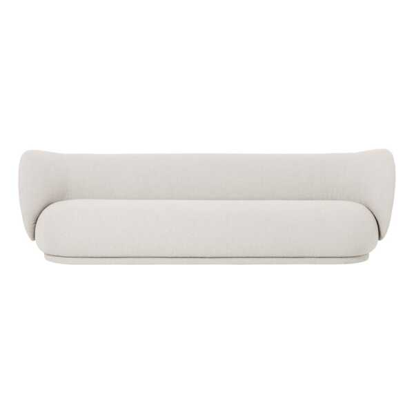 ferm LIVING Rico Sofa bouclé 4-Sitzer Bouclé offwhite