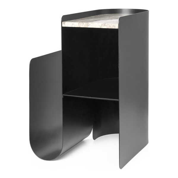 ferm LIVING - Vault Beistelltisch, schwarz