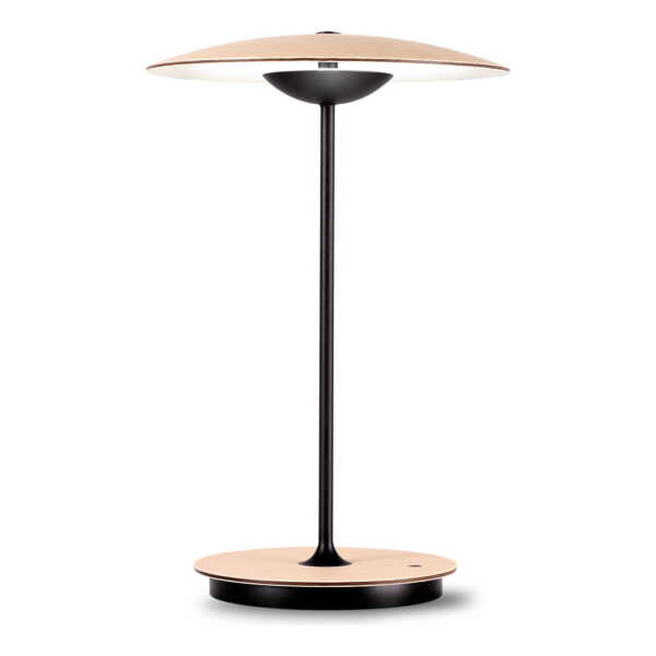marset - Ginger LED Akku-Tischleuchte 20 M, Eiche / weiß