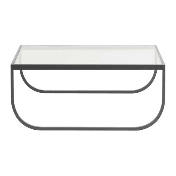 Asplund Tati High Couchtisch Glas, storm grey