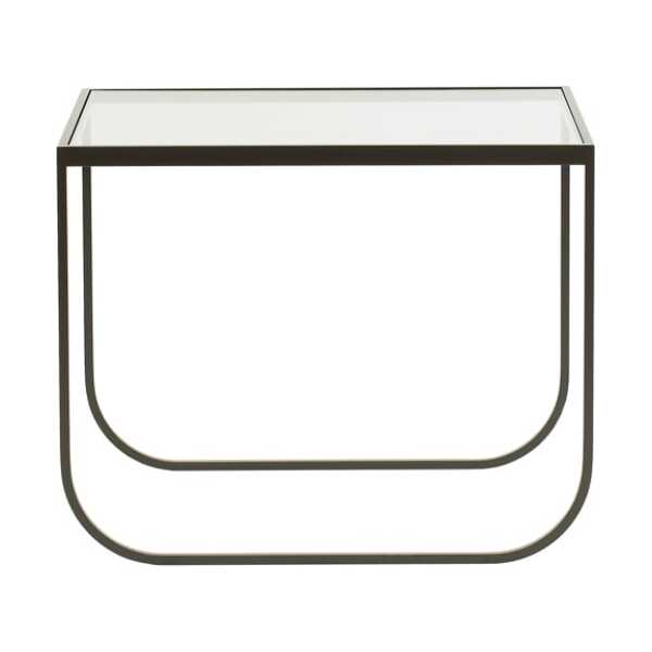 Asplund Tati Lounge High Couchtisch Glas, Char Grey