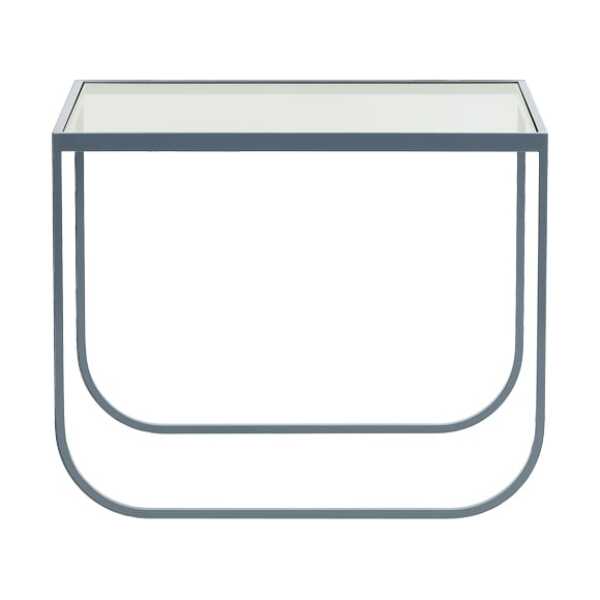 Asplund Tati Lounge High Couchtisch Glas, nordic blue
