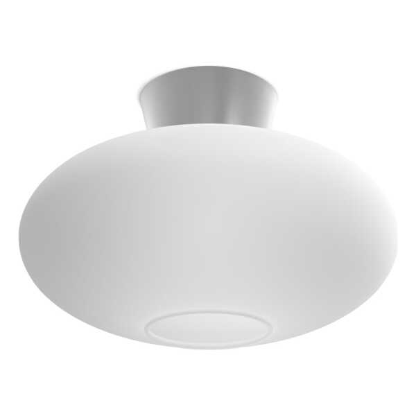 Belid Bullo Deckenleuchte XL Opalglas Ø38cm Aluminium