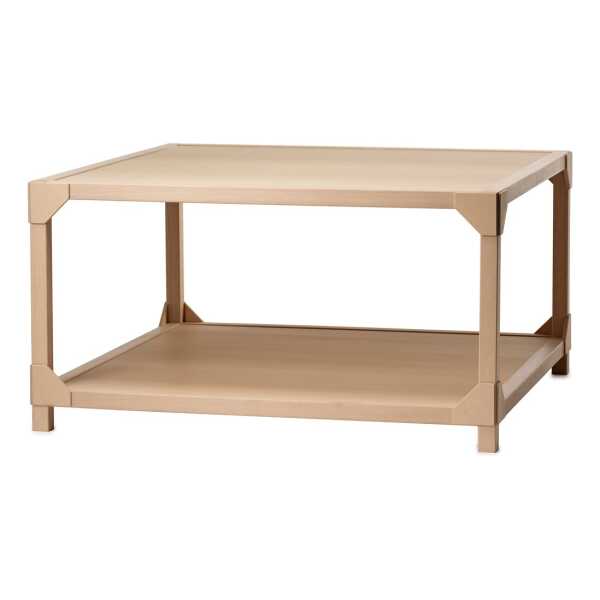 Gärsnäs Bleck Couchtisch 75x75 cm Furnier Buche-Natur