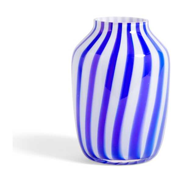 HAY Juice Vase Blue, Glas, high