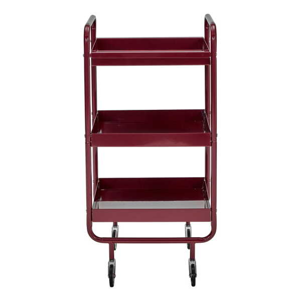 House Doctor - Servierwagen Roll, bordeaux