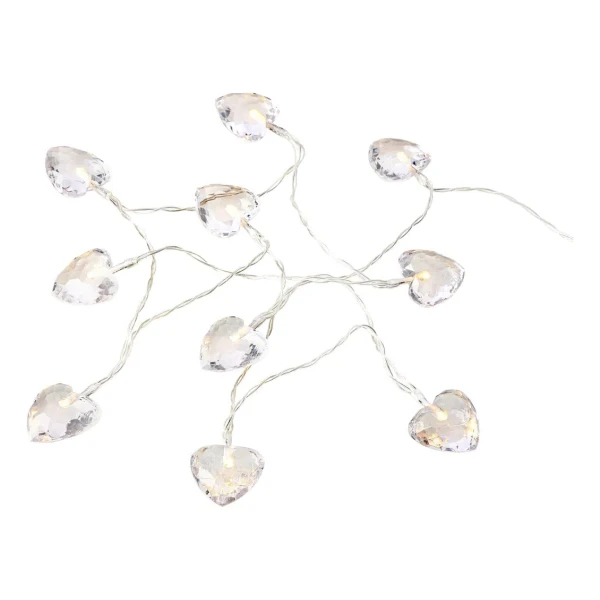 Isa Lichterkette mit Herzen