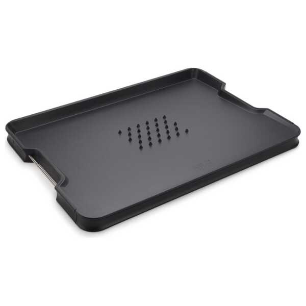 Joseph Joseph Cut & carve Schneidebrett Plus Schwarz Large