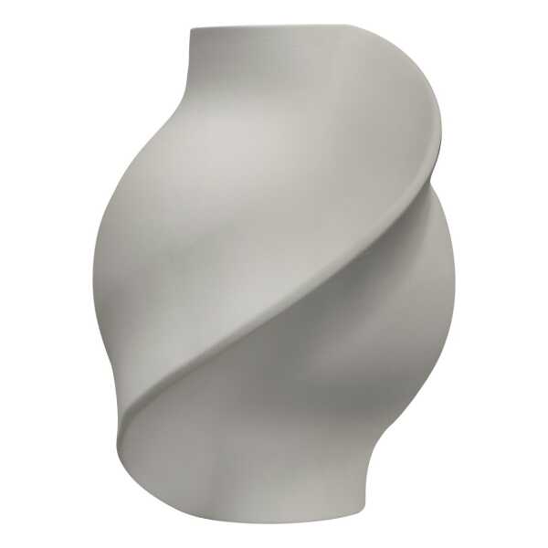 Louise Roe Pirout Vase 01 22cm Sanded Grey