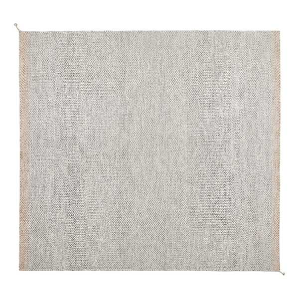Muuto Ply Wollteppich 280x280 cm Black-white