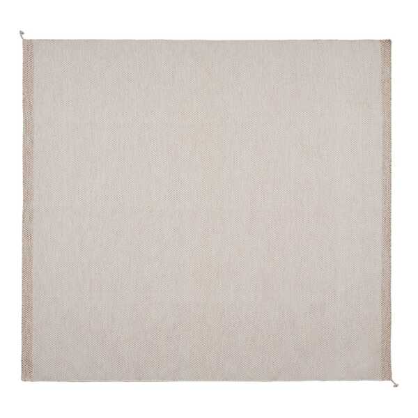 Muuto Ply Wollteppich 280x280 cm Light rose