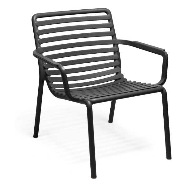 NARDI - Doga Relax Gartensessel, anthrazit