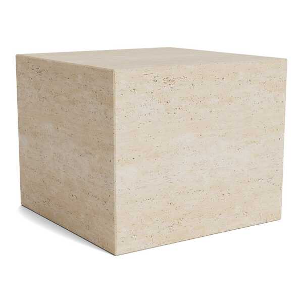 NORR11 Cubism Couchtisch small 45x45 cm Beige
