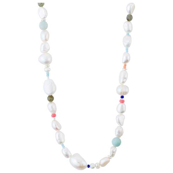 Pilgrim RAMONA freshwater pearl necklace silver-plated