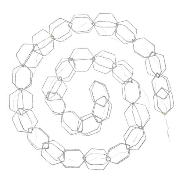 Serve Lichterkette Silber