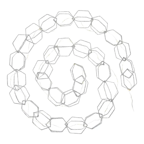 Serve Lichterkette Silber