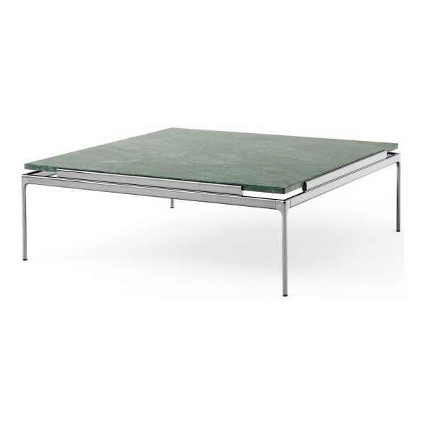 &Tradition Sett LN13 Couchtisch Verde guatemala-dark chrome