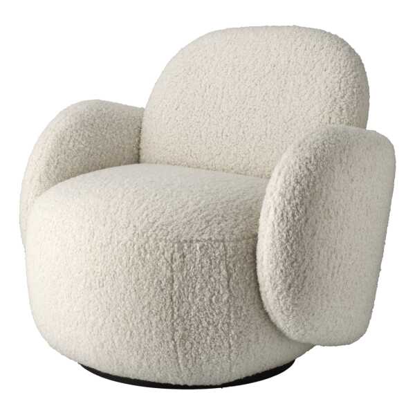 1898 Mo Sessel mit Drehfunktion Glore white