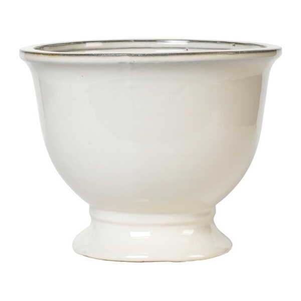 Broste Copenhagen - Annabella Blumentopf ⌀ 24,5 x 19 cm, beige