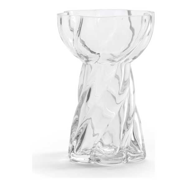 Cooee Design Twist Bulb Vase 12,8 cm Clear