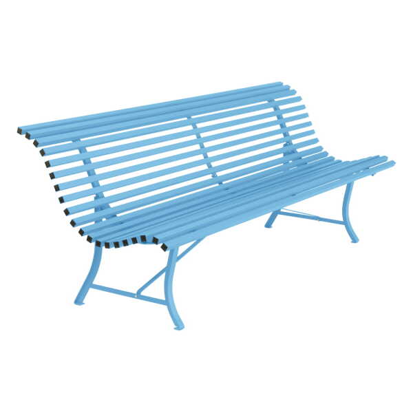 Fermob - Louisiane Bank, 200 cm, maya blue
