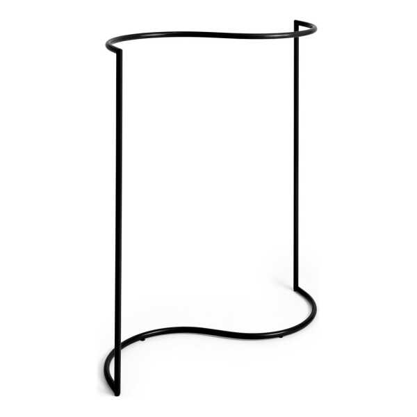 HAY Colour Rack s-shape Kleiderständer 144,2x150 cm Black