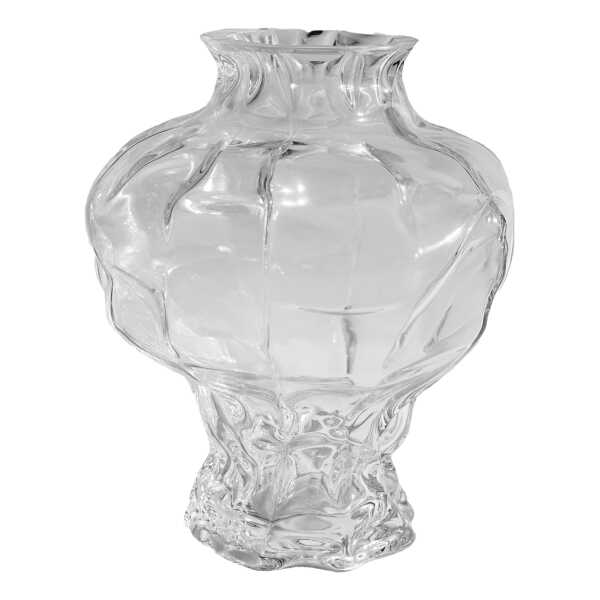 Hein Studio Ammonit Vase 30 cm Clear