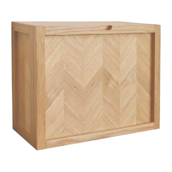 Hübsch Herringbone Schuhschrank Eiche