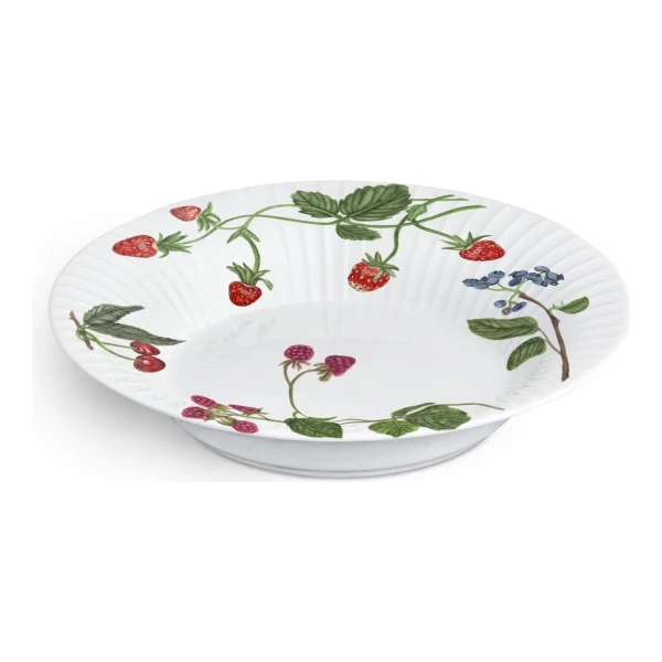 Kähler Hammershøi Summer tiefer Teller Ø21 cm Sommerbeeren