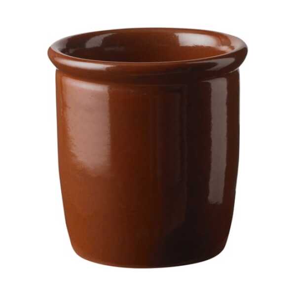Knabstrup Keramik Pickle Dose 0,5 l Braun