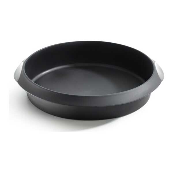 Lékué Lékué Backform Silikon 24 cm Schwarz