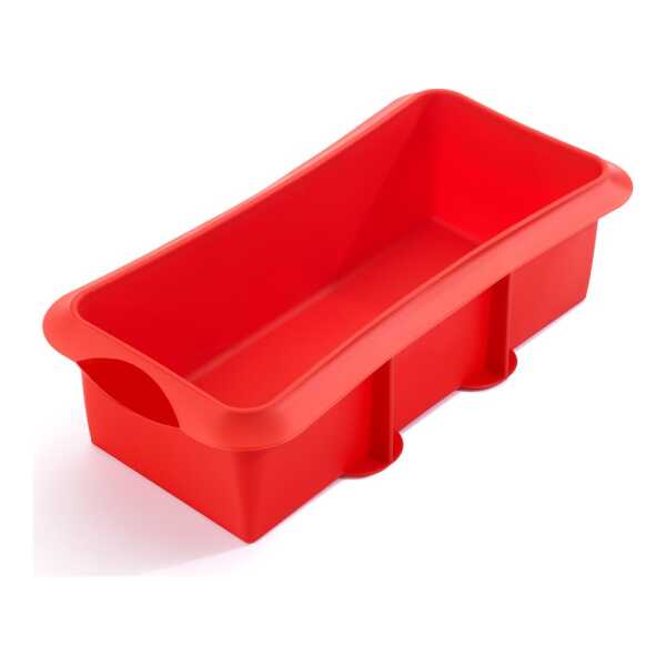 Lékué Lékué Backform Silikon 28 cm Rot