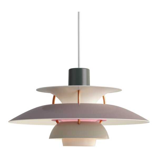 Louis Poulsen PH 5 MINI Pendelleuchte Grau