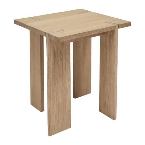 OYOY - Square Beistelltisch, high, H 45 cm, Eiche natur