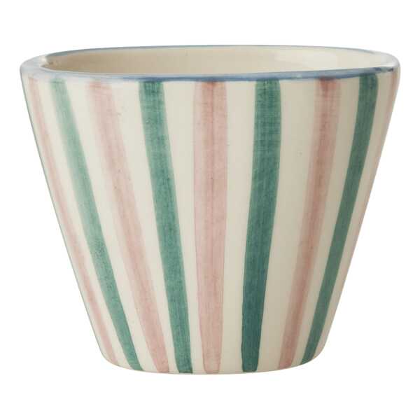 RICE Rice Keramik-Espressotasse 7 cl Stripes