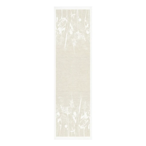 Ekelund Linneväveri Airy Tischläufer 50x150 cm Unbehandelt
