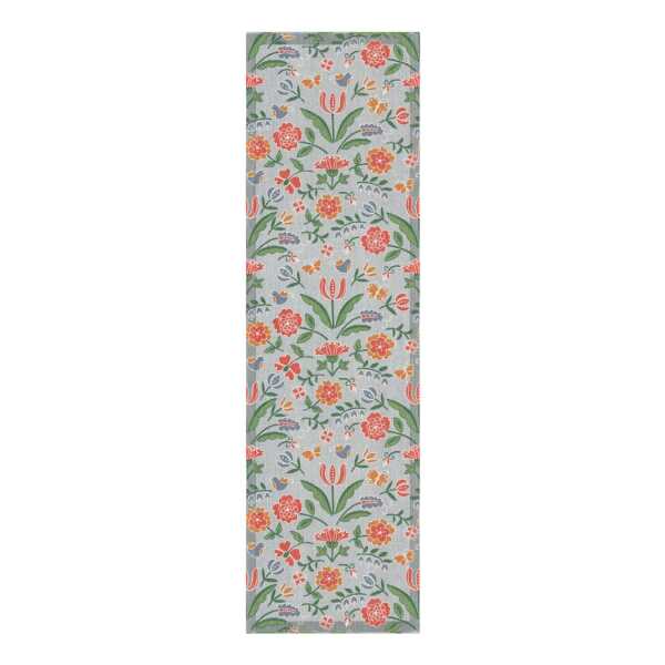 Ekelund Linneväveri Blomglänta Tischläufer 35x120 cm Multi