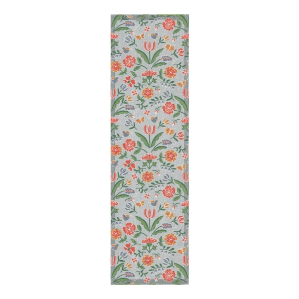 Ekelund Linneväveri Blomglänta Tischläufer 35x120 cm Multi