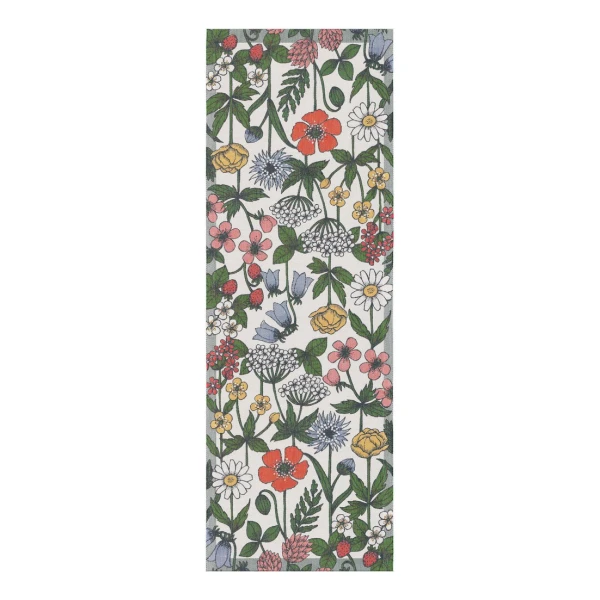 Ekelund Linneväveri Vildblomster Tischläufer 35x100 cm Multi