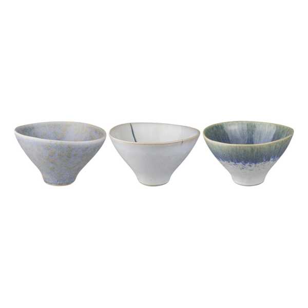 Mette Ditmer Elements Schale medium Ø15,5 cm 3-teilig Blue
