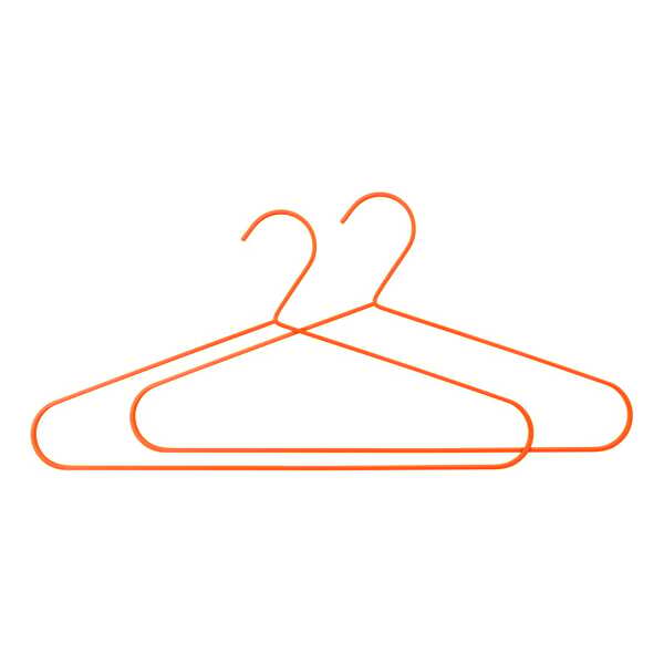 Mette Ditmer Hang-it Kleiderbügel 2er-Pack Orange