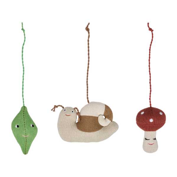 OYOY Forest play Spielzeug Spielbogen Brown-green-red