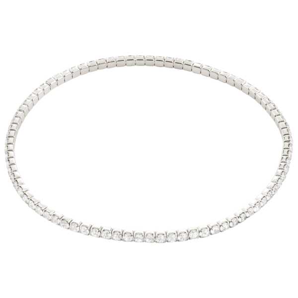 Pilgrim ARASH Kristallarmband versilbert