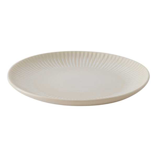 Tell Me More Granada Teller Ø22 cm Cremeweiss-beige