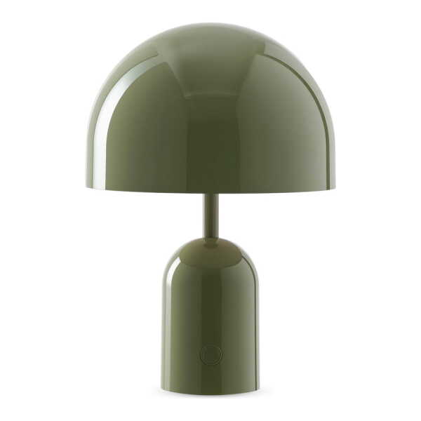Tom Dixon - Bell LED Tischleuchte mit Akku, moosgrün