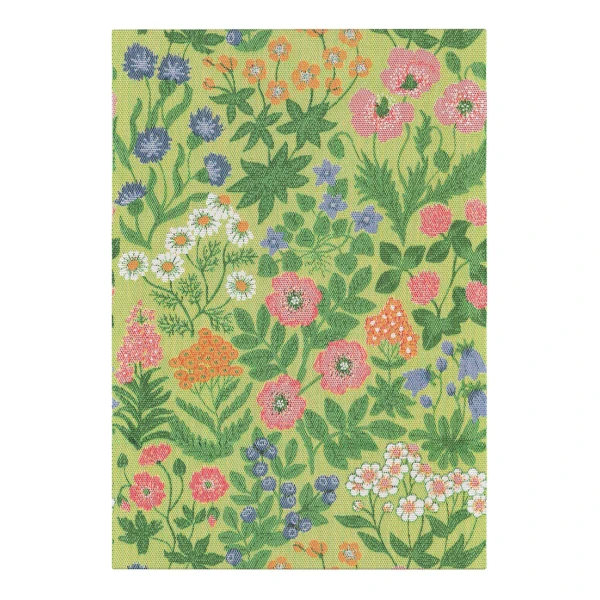 Ekelund Linneväveri Vildblommor Geschirrtuch 35x50 cm Grün