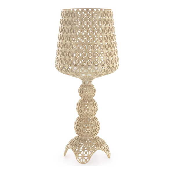 Kartell - Mini Kabuki LED Tischleuchte, beige