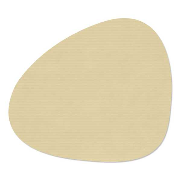 LIND DNA Corduroy Tischset curve L Lemon Sorbet
